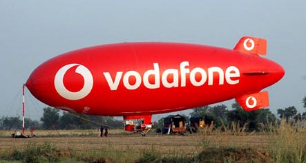 Vodafone offers an Airship Flight on Achievement of 100mn Customers 1 Vodafone-Airship