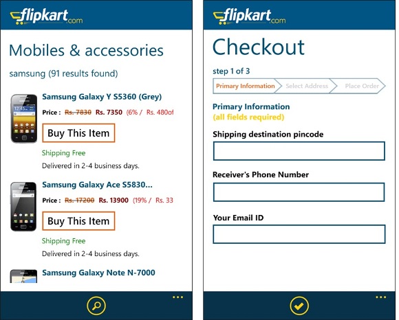 App of the Week: Flipkart App for Windows Phone 2 flipkart-wp-2