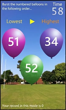 Brain App for Windows Phone review – tease your brain! 3 BrainAppBalloon