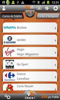 Now, get app store loyalty cards on your phone! 1 Fid-me1
