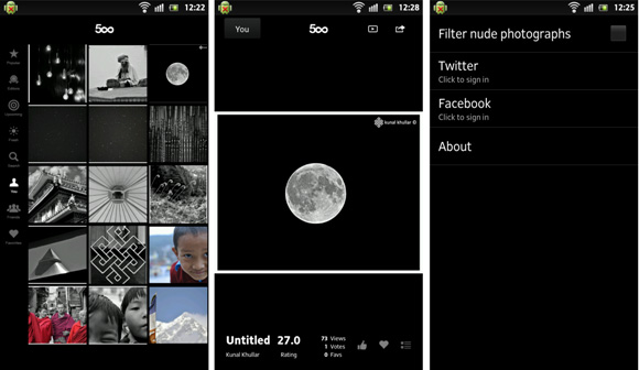 500px now available as an app on Android 2 500px-1