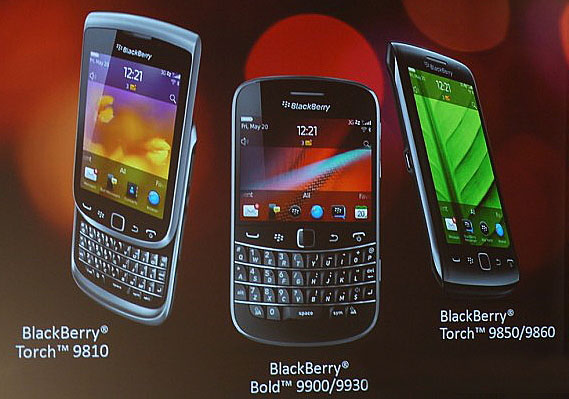 Blackberry 7 devices launch