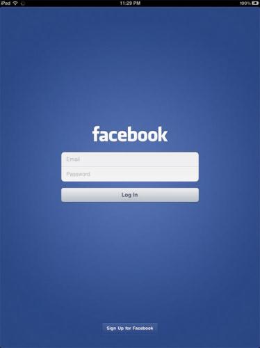 Facebook App for the iPad leaks out 1 FB iPad