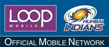 Mobile TV service launched by Loop Mobile 1 Loop_Mobile_-_Mumbai_Indians_logo