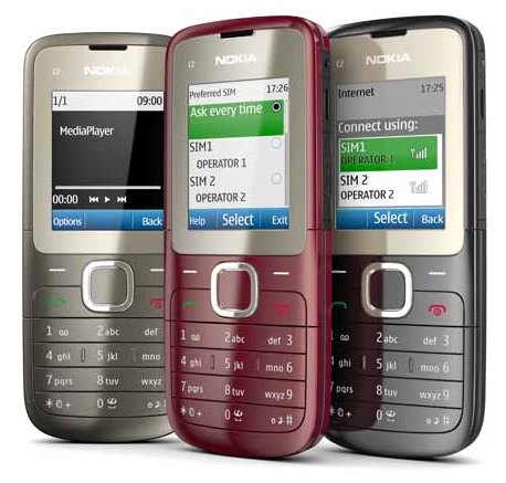Nokia announces two new entry-level handsets, the X1-01 and the C2-00 2 Nokia_C2-00