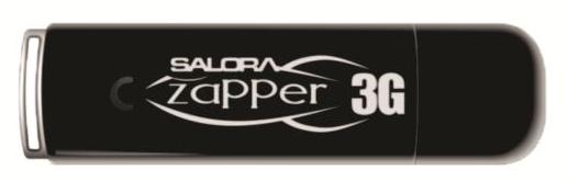 Salora launches a first of its kind "Multiple Operator Enabled" 3G data card 1 Salora-zapper-3g-data-card