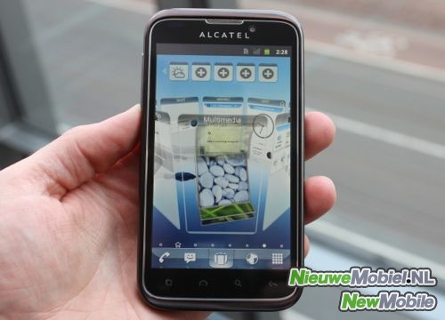 Alcatel One Touch 995, rumoured to launch with Android ICS 1 alcatel one touch 995