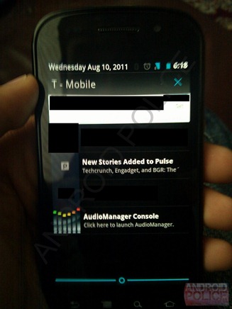 First leaked shots of Android Ice Cream Sandwich 2 android ics 2