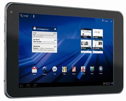 Just over 1 million Android tablets have been sold 1 android tab lg