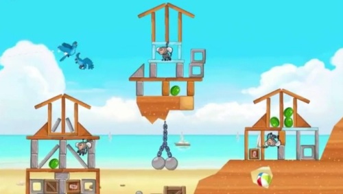 Angry Birds Rio new level update called Beach Volleyball coming next week 2 angry_birds_rio_volleyball_level