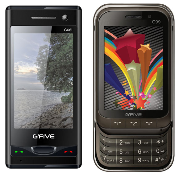 Two new feature-phones launched by G’Five called G66i and G99 1 gfive g66i g99