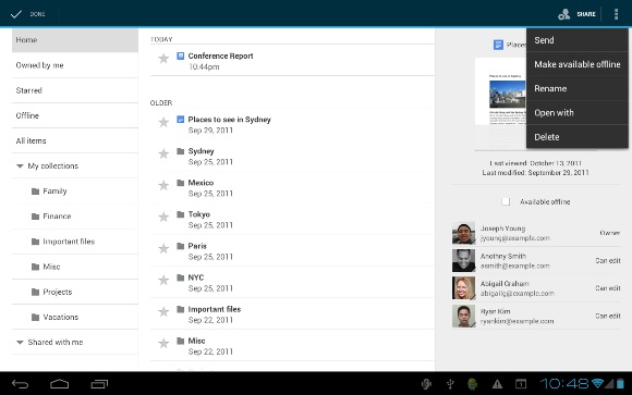 google-docs-tablet-offline