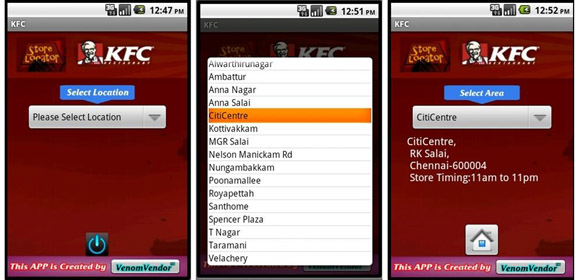 kfc store locator