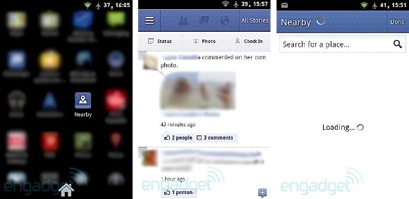 Screenshots of Revamped Facebook for Android popup, also brings in 'Nearby' 1 new-fb-nearby