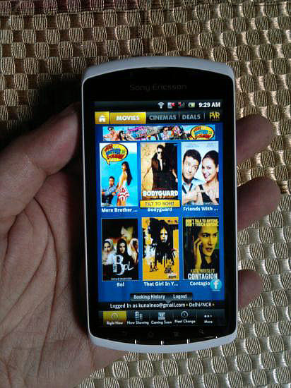PVR Cinemas has launched their own iOS and Android App 1 pvr app 1