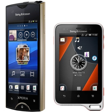 xperia ray and active