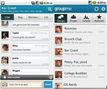 Group texting from Android with GroupMe 1 Groupme-app