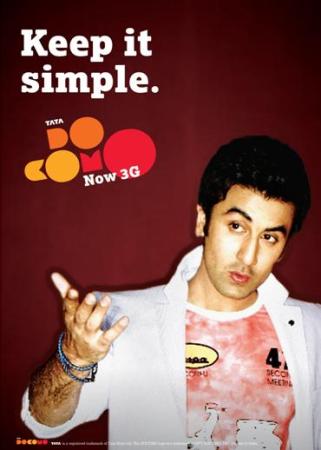 Tata Docomo refreshes its campaigning, “Keep it simple” 1 Tata-docomo-ranbir