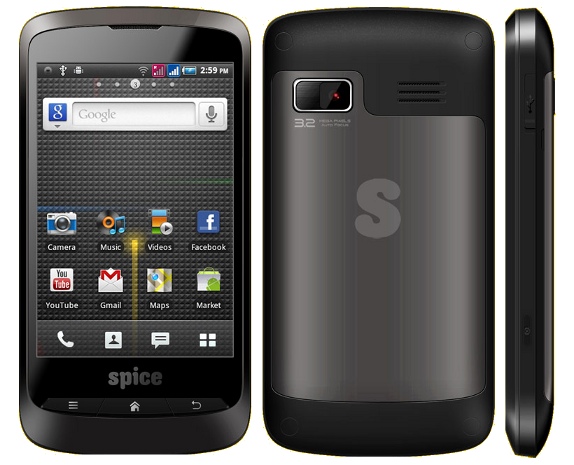 Top 5 Dual-SIM phones (March 2012) 6 Spice-Mi-350n