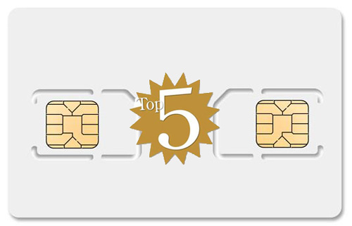 Top 5 Dual-SIM phones (March 2012) 1 dualsim-top5