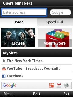 opera mini 7 english J2ME Smart Page