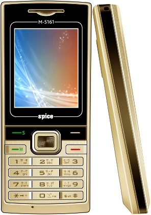 Spice Mobiles launches Dual SIM phones - M-5161 & M-6363 3 M-5161