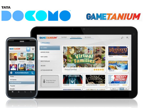 Android Gaming Subscription service powered by Gametanium launched on Tata DOCOMO 1 gametanium-docomo