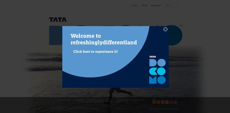 TATA DOCOMO (tatadocomo.com) looks refreshingly different 1 tata-docomo-new-look