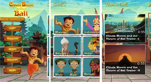 Chhota Bheem and the throne of Bali app launched for Windows Phone