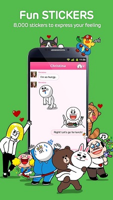 Line stickers