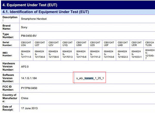 Sony-Xperia-i1-Honami-FCC