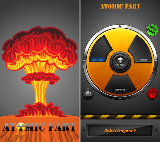 Atomic Fart iPhone app