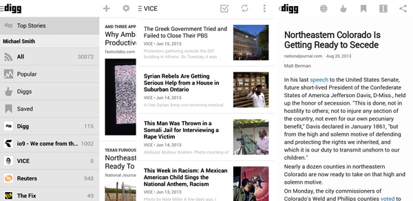 Digg-Reader-Android