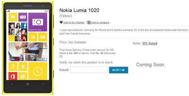 Nokia Lumia 1020