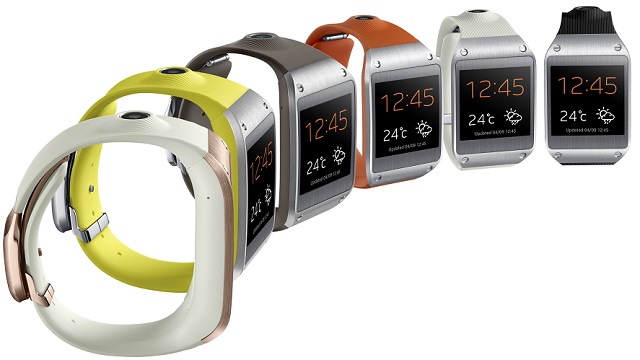 Samsung Galaxy GEAR colors