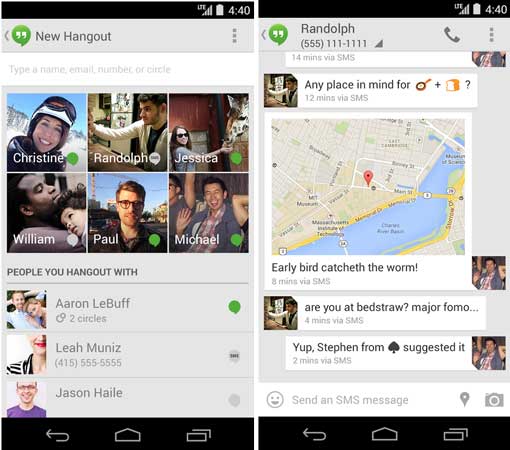 Google-Hangouts-SMS-support-Android