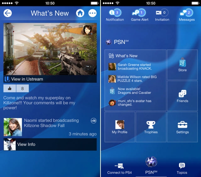 PlayStation Companion apps