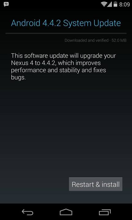 Update Android 4