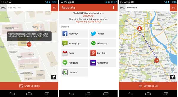 MapMyIndia-Reach-me-app