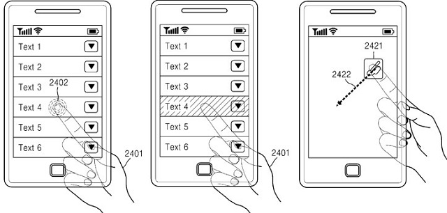 Samsung Transparent Display Patent 1