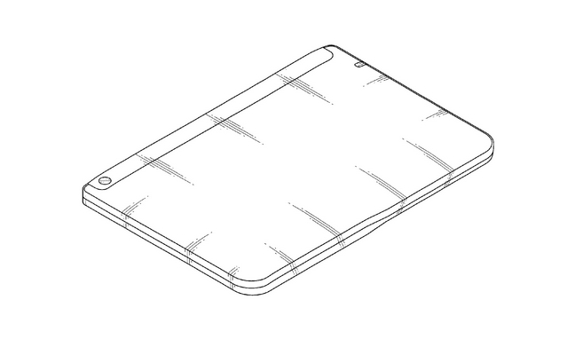 Samsung foldable tablet patent
