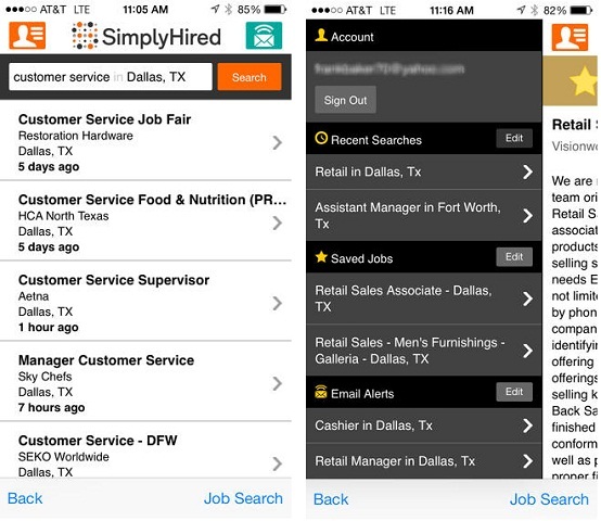 Simplyhired app