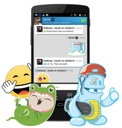 BBM-stickers