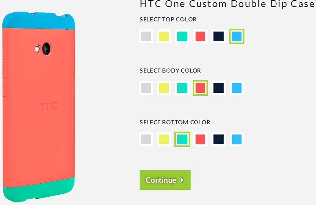 HTC One Double Dip case 1