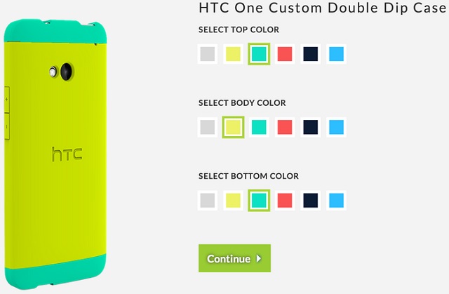 HTC One Double Dip case 2