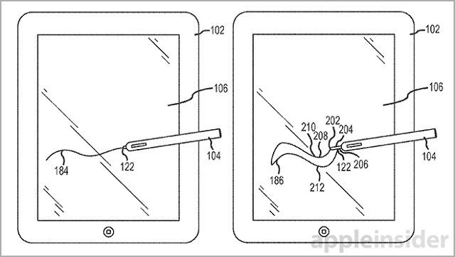 Apple iPad Stylus patent