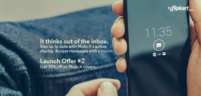 Flipkart Moto X launch day offer