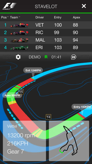 Formula 1 official app 1