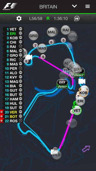 Formula 1 official app 3