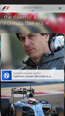 Formula 1 official app 6